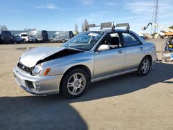 Salvage cars for sale at Hayward, CA auction: 2002 Subaru Impreza RS