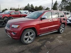 2014 Jeep Grand Cherokee Overland en venta en Denver, CO