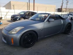 Salvage cars for sale at Sun Valley, CA auction: 2004 Nissan 350Z Roadster