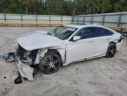 Honda Vehiculos salvage en venta: 2021 Honda Accord Touring