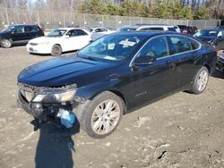 Salvage cars for sale from Copart Waldorf, MD: 2017 Chevrolet Impala LS