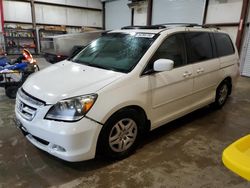 Salvage cars for sale from Copart Gainesville, GA: 2007 Honda Odyssey EXL