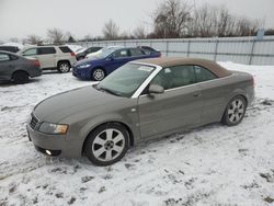 Salvage cars for sale from Copart London, ON: 2006 Audi A4 1.8 Cabriolet