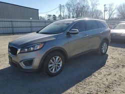 Salvage cars for sale from Copart Gastonia, NC: 2018 KIA Sorento LX