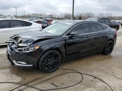 Salvage cars for sale at Louisville, KY auction: 2017 Ford Fusion Titanium