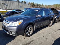 Salvage cars for sale at Exeter, RI auction: 2014 Subaru Outback 2.5I Limited