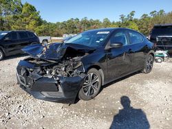 Nissan salvage cars for sale: 2021 Nissan Sentra SV