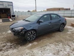 Salvage cars for sale at Bismarck, ND auction: 2017 Toyota Corolla L