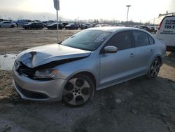 Salvage cars for sale at Indianapolis, IN auction: 2012 Volkswagen Jetta SE