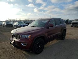 Salvage cars for sale at Des Moines, IA auction: 2017 Jeep Grand Cherokee Laredo