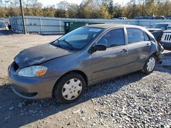 Salvage cars for sale at Augusta, GA auction: 2008 Toyota Corolla CE