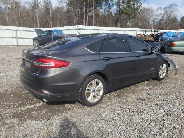 2018 Ford Fusion SE Hybrid