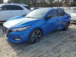 Salvage cars for sale at Seaford, DE auction: 2021 Nissan Sentra SR