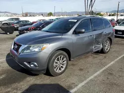 Salvage cars for sale at Van Nuys, CA auction: 2015 Nissan Pathfinder S