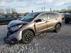 2016 Honda CR-V SE en venta en Barberton, OH