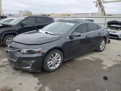 Salvage cars for sale at Kansas City, KS auction: 2017 Chevrolet Malibu LT