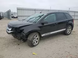 Salvage cars for sale at Appleton, WI auction: 2013 Ford Edge SEL