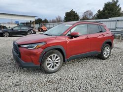 Toyota Corolla cr salvage cars for sale: 2022 Toyota Corolla Cross LE