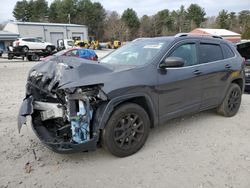 Salvage cars for sale at Mendon, MA auction: 2015 Jeep Cherokee Latitude