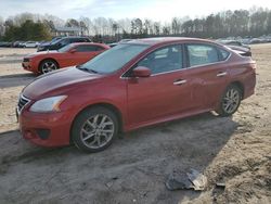 Salvage cars for sale at Charles City, VA auction: 2014 Nissan Sentra S