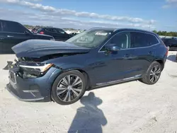 Volvo xc60 t8 re Vehiculos salvage en venta: 2022 Volvo XC60 T8 Recharge Inscription