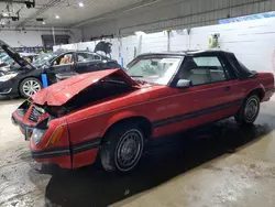 Classic salvage cars for sale at auction: 1983 Ford Mustang