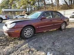 Vehiculos salvage en venta de Copart Austell, GA: 2003 Hyundai Sonata GLS