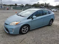 Salvage cars for sale at Riverview, FL auction: 2013 Toyota Prius