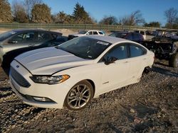 Ford salvage cars for sale: 2017 Ford Fusion SE Hybrid