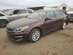 Salvage cars for sale at Brighton, CO auction: 2016 KIA Optima EX