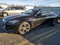 Salvage cars for sale at Pennsburg, PA auction: 2018 Infiniti Q60 Luxe 300