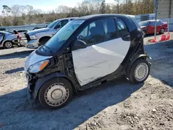 Vehiculos salvage en venta de Copart Augusta, GA: 2012 Smart Fortwo Pure