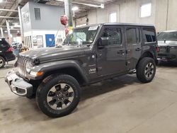 Jeep Vehiculos salvage en venta: 2018 Jeep Wrangler Unlimited Sahara