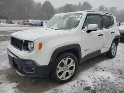 2016 Jeep Renegade Limited en venta en Mendon, MA