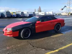 Salvage cars for sale at Hayward, CA auction: 2002 Chevrolet Camaro