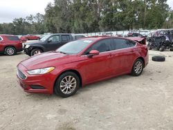 Ford Fusion salvage cars for sale: 2018 Ford Fusion S