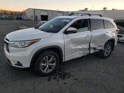 2015 Toyota Highlander XLE en venta en Vallejo, CA