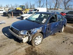 Salvage cars for sale at Bridgeton, MO auction: 2003 Honda Civic LX