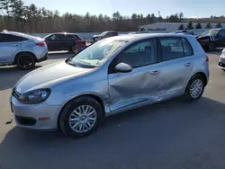 Salvage cars for sale at Windham, ME auction: 2012 Volkswagen Golf