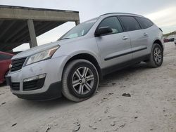 Salvage cars for sale at West Palm Beach, FL auction: 2017 Chevrolet Traverse LS