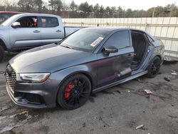 Salvage cars for sale at Exeter, RI auction: 2019 Audi RS3