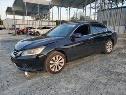 Salvage cars for sale at Loganville, GA auction: 2013 Honda Accord EXL