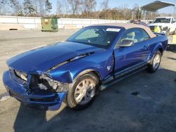 Salvage cars for sale at Spartanburg, SC auction: 2009 Ford Mustang