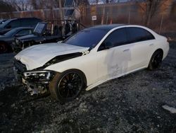 Salvage cars for sale at Marlboro, NY auction: 2023 Mercedes-Benz S 580 4matic