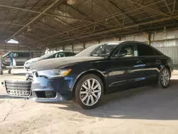 Salvage cars for sale at Phoenix, AZ auction: 2015 Audi A6 Premium Plus