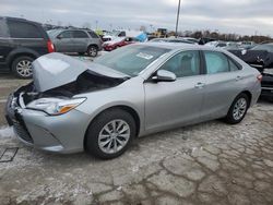 Vehiculos salvage en venta de Copart Indianapolis, IN: 2017 Toyota Camry LE