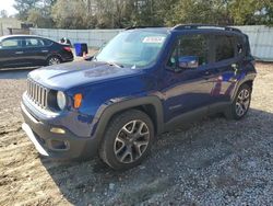 Jeep salvage cars for sale: 2017 Jeep Renegade Latitude