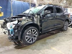 Salvage cars for sale at Woodhaven, MI auction: 2023 Chevrolet Blazer RS