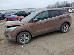 Salvage cars for sale from Copart Cleveland: 2017 Ford Escape SE