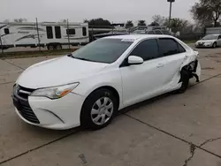 2015 Toyota Camry LE en venta en Sacramento, CA